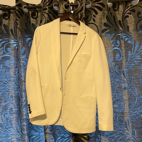 Zara Ivory white Blazer - Picture 1 of 3